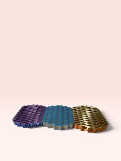 3D Waffle Flexi Fidget, Satisfying Clicky Sound