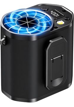 Rechargeable Waist Fan – 3-in-1 Portable Neck & Desk Fan