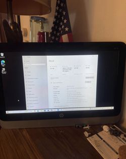 All In one desktop Windows 10 HP 12