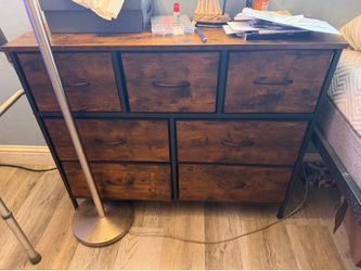2 brown dresser