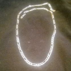 925 Italy Silver Diamond Cut Figaro Chain 