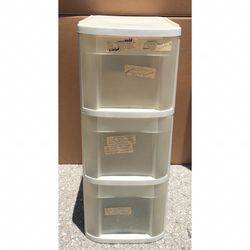 3 Drawer Storage Organizer