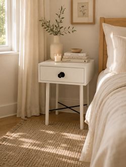 Real Wood Side Table / Nightstand