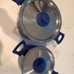 2-Piece Nonstick Cooking Pot Set 