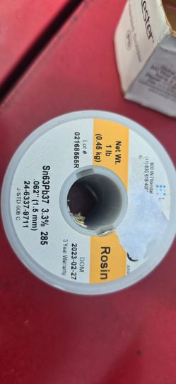 Solder roll
