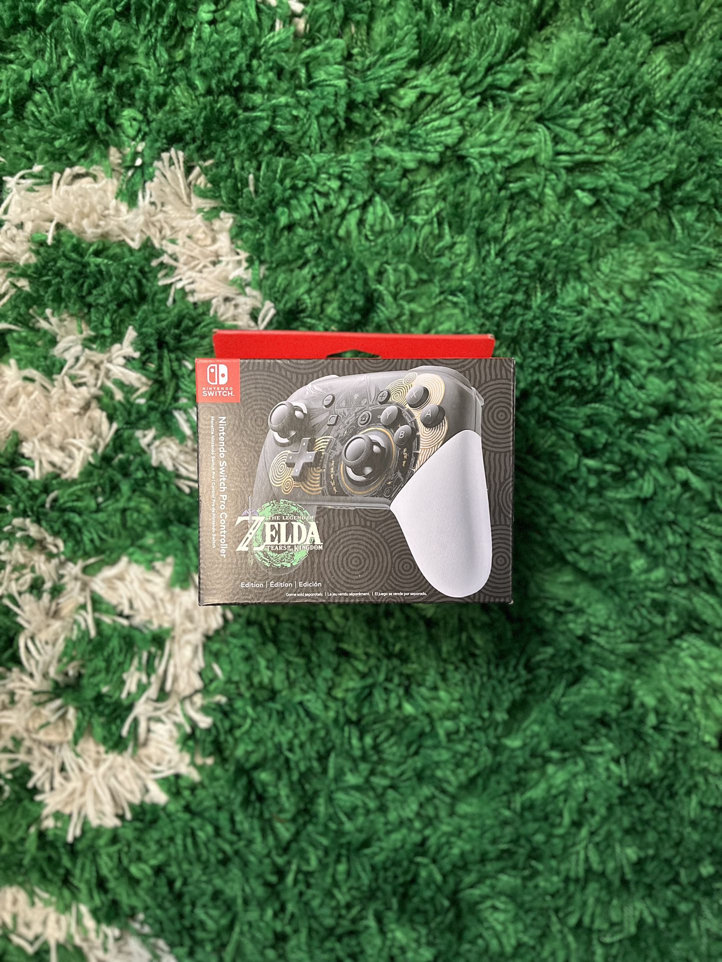 Manette Nintendo Switch Pro édition The Legend Of Zelda Tears Of The  Kingdom - SWITCH