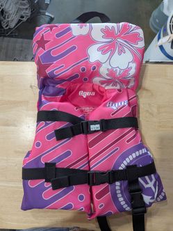 Aqua Infant Life Jacket Vest under 30 lbs like new