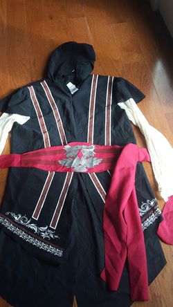 Halloween Costume Assassins Creed Pirate Costume One Size Fits All