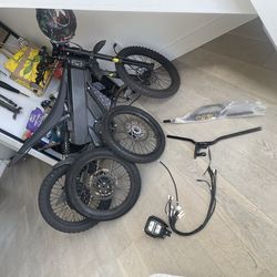 Talaria xxx with a few mods come with street tires and o.g parts