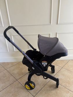 Doona Car Seat & Stroller, Greyhound - All-in-One Travel System