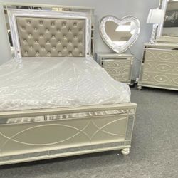 GLASS bed SET in SILVER 👏🏻😍👏🏻