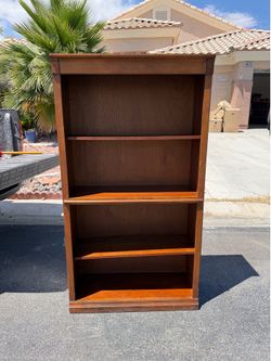 Solid Wood Bookcase / Storage Unit - CAN DELIVER - NLV