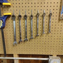 Maatco Ratcheting Wrench Set