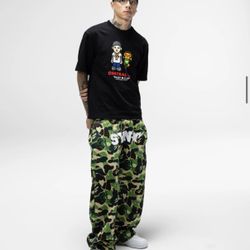 bape x central cee x spotify bape tee
