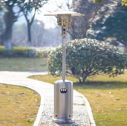 Outdoor heater Hampton Bay 48000 stainless steal patio heater