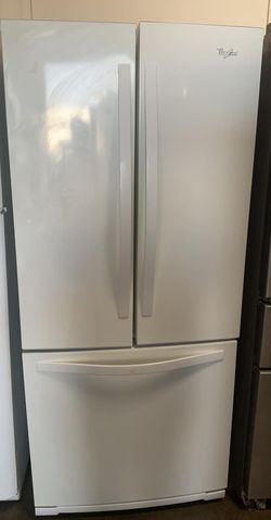 Whirlpool 3-Door  White Fridge

