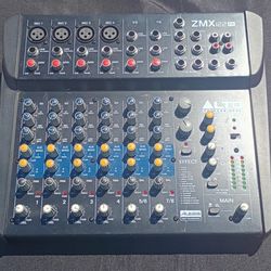Alto ZMX 122FX MIXER 8 CHANNELS $45