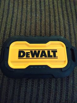 Dewalt Phone Charger Port. Battery 