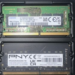 1x8G + 1x16G DDR4 SODIMM (Laptop Ram)