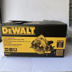DEWALT 7-1/4 LIGHTWEIGHT CIRCULAR SAW  ( DEE575 )