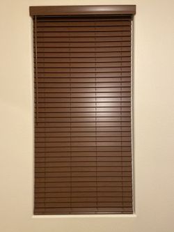 levelor - faux wood blinds