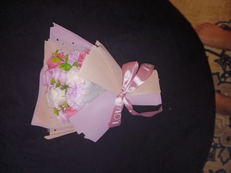 Valentines Soap Material Bouquet Lasts Forever