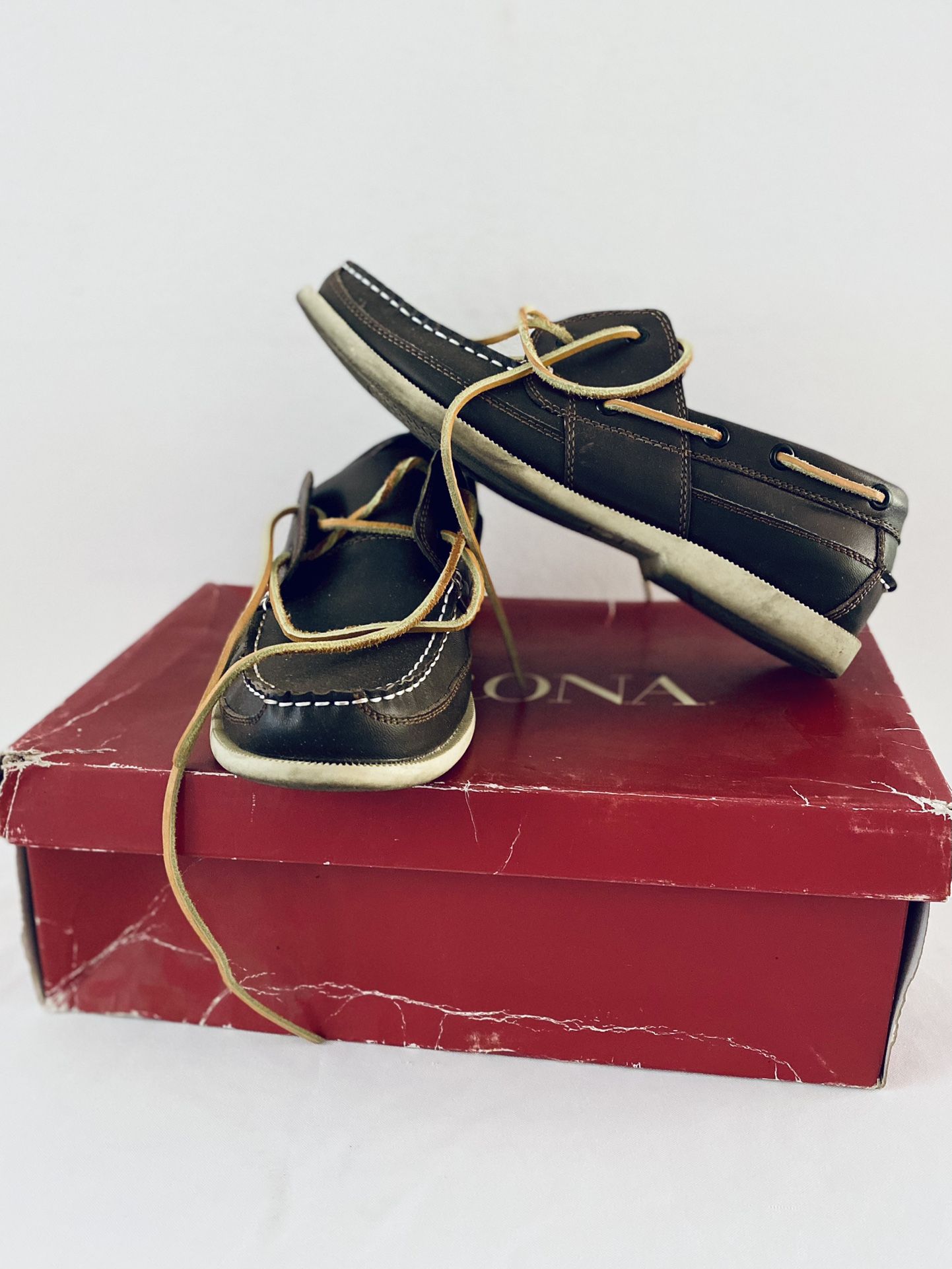 Brown Loafer Mens shoe - Size 8