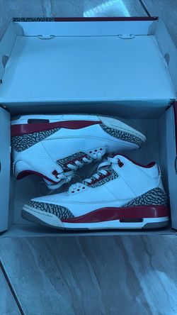 jordan 3 cardinal red