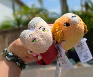 Disney Tsum Tsum Mini Plush Set – Lady Tremaine (Cinderella) & Lady (Lady and the Tramp)