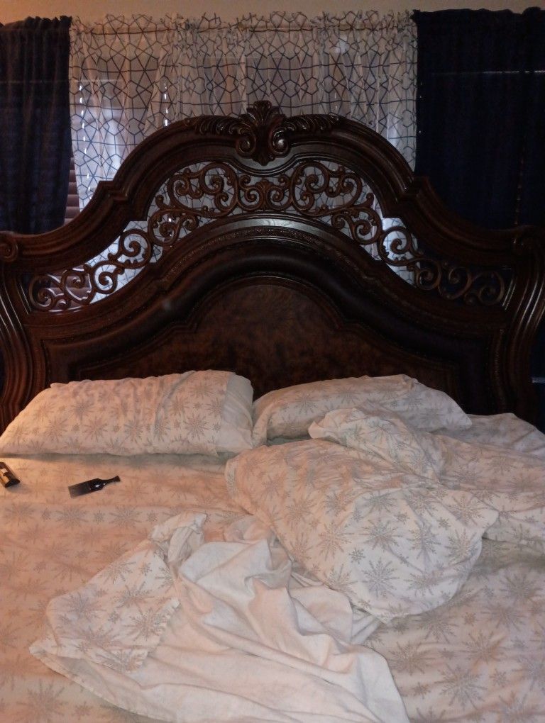 Set King BED And Big Mirror