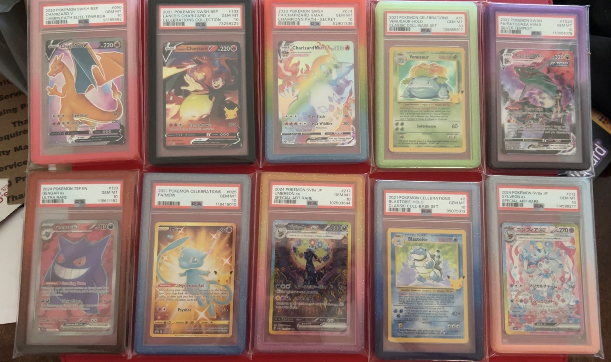 PSA SLABS SALE OR TRADE