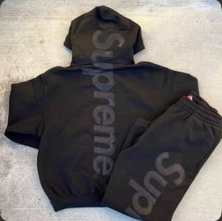 Supreme black&grey mans wear