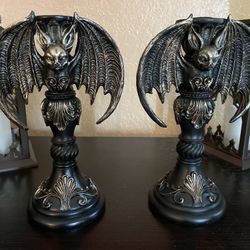 Bat Candle Holders 