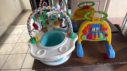 Baby seat and walker