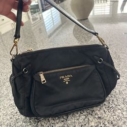 Black Prada Nylon Purse 