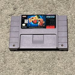 The Flintstones (Super Nintendo Entertainment System, SNES) Cart Only Tested