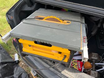 Used dewalt  table saw