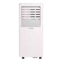 Portable Air Conditioner Cools 150 sq. ft. with Remote and Dehumidifier in White