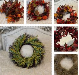 Holiday Wreaths, Christmas Fall Decor