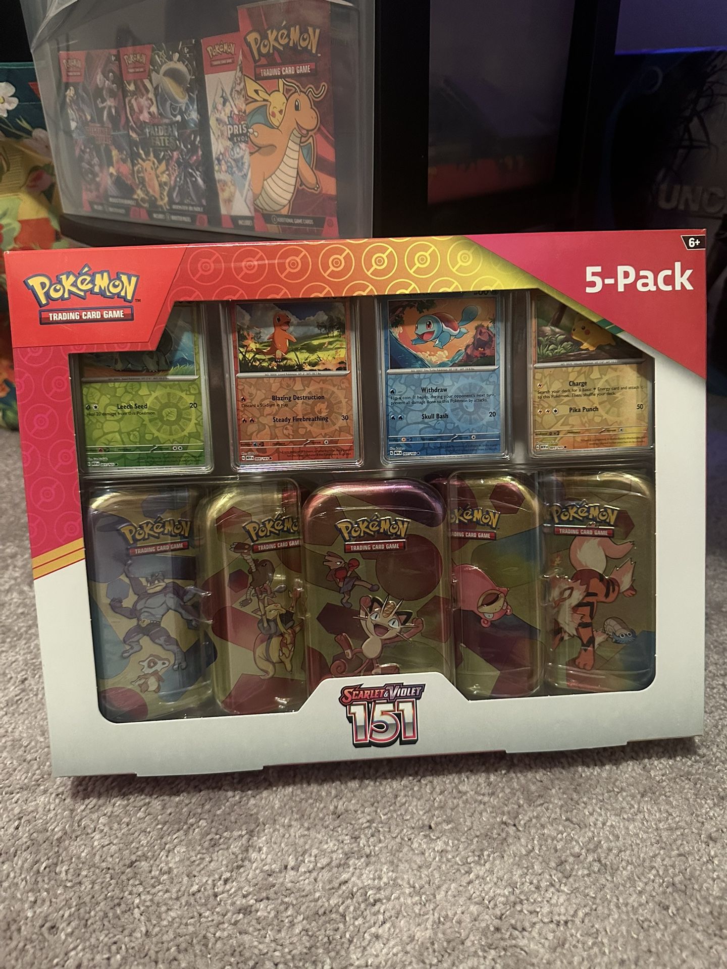 151 Mini Tins 5 Pack