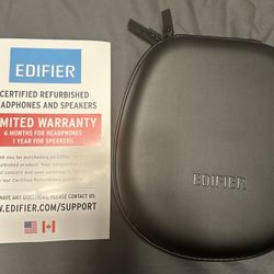 EDIFIER w860nb Over Ear ANC Headphones With Case - Certified Refurbished