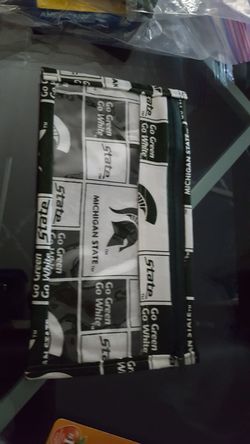 Michigan State pencil case