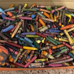Shoebox of Broken Crayons - FREE