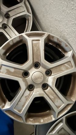 Jeep Wrangler rims 17in.