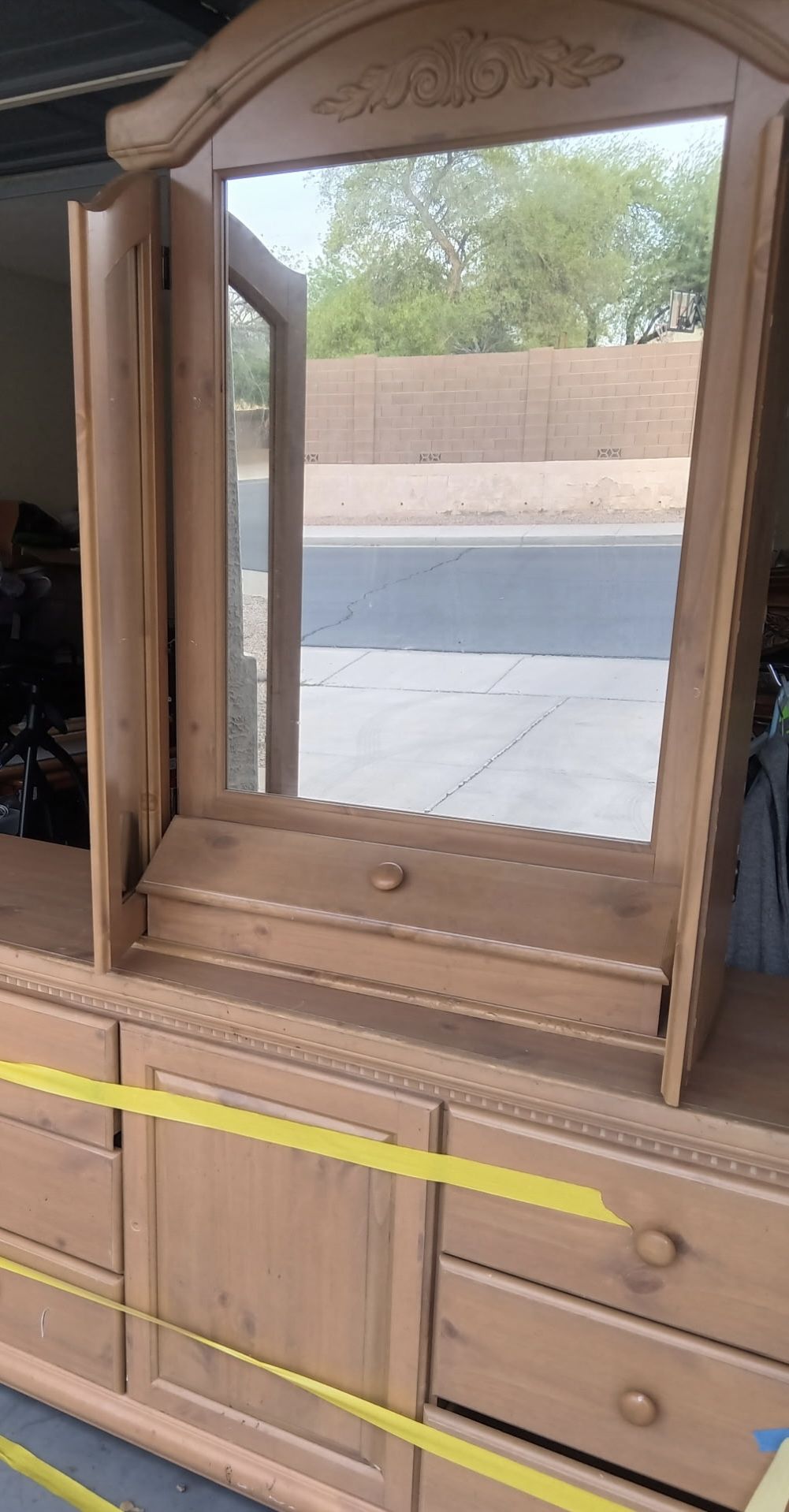 Dresser With Mirror For Sale