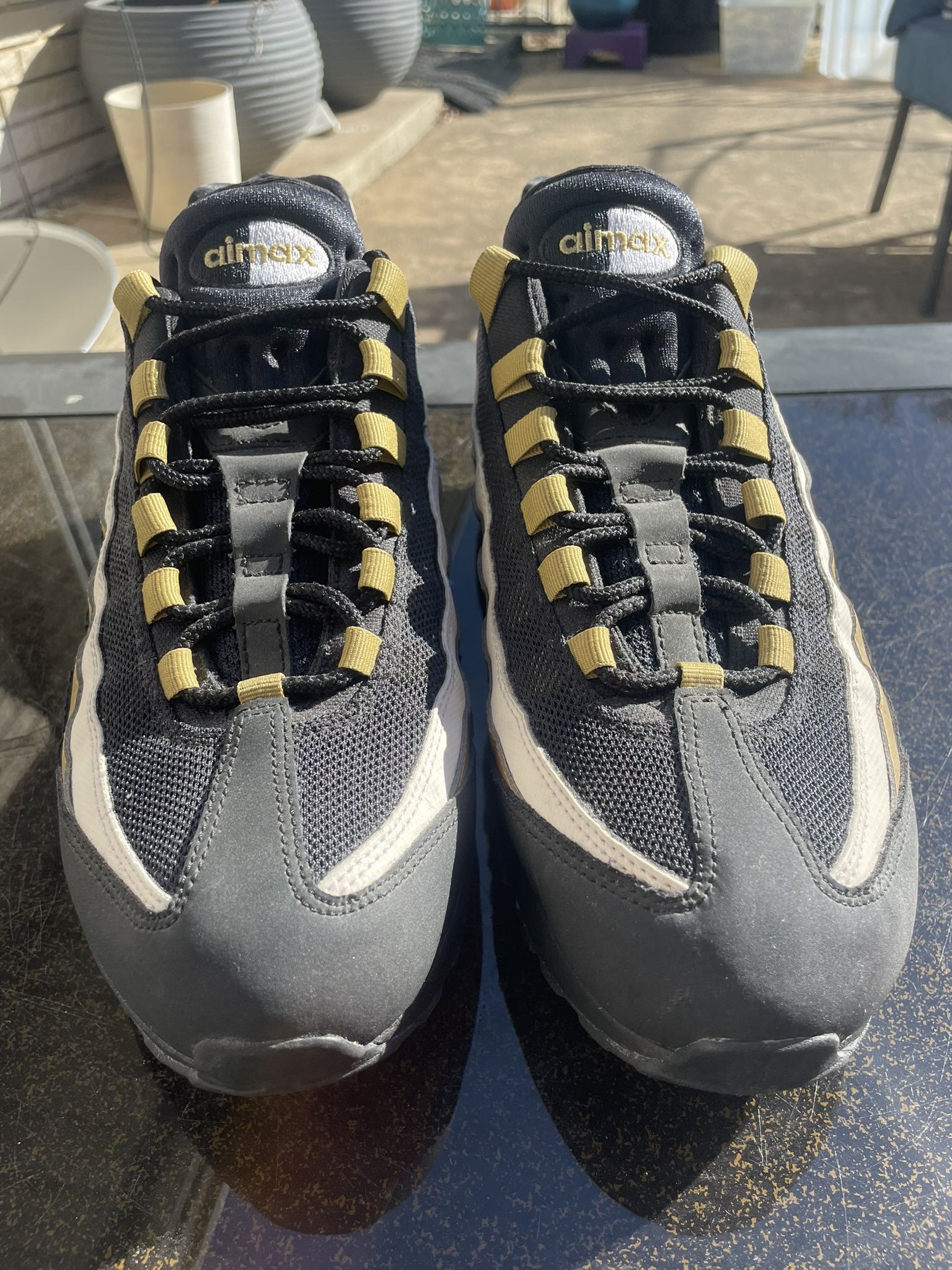 Nike Air Max 95 OG Black Metallic Gold White