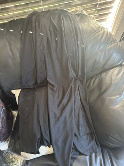 Short Black Cape 