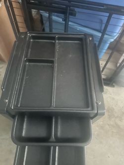 Rolling storage cart