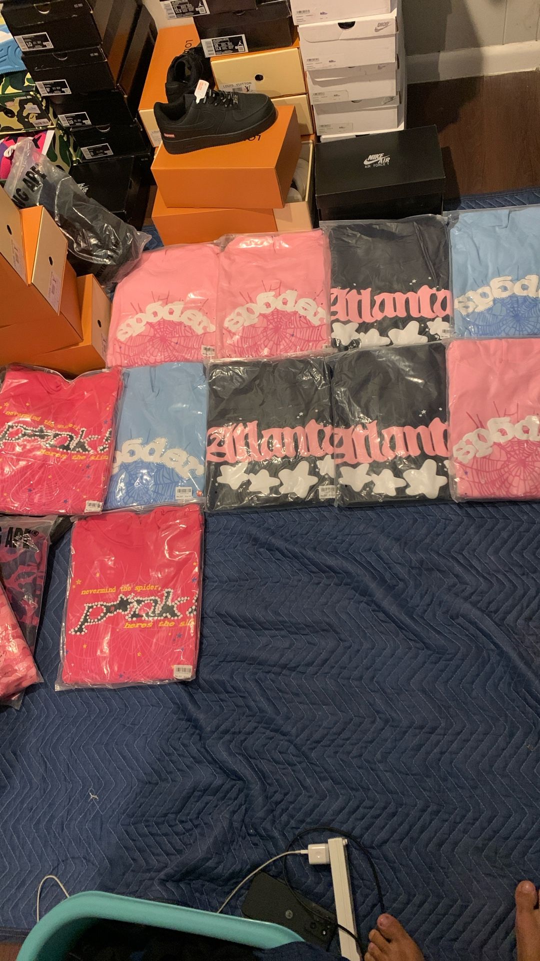 Spider Hoodies Small Medium And Large