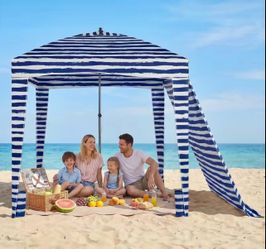 BEACH CANOPY 6X6FT NEW with Side Wall